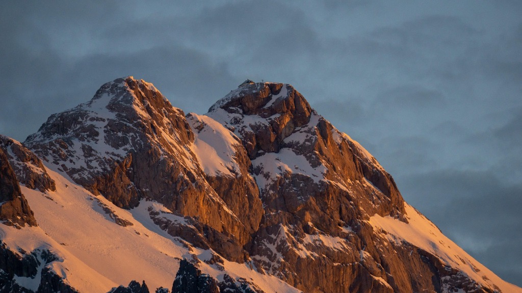 High-Altitude Sunset Peak in Val d'Isère